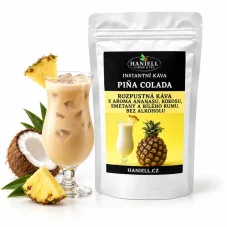 Rozpustná káva Piňa Colada – tropický únik do sladkého ráje