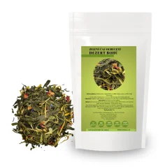 Zelený čaj Desert Bohů – mango, papája a květinová harmonie