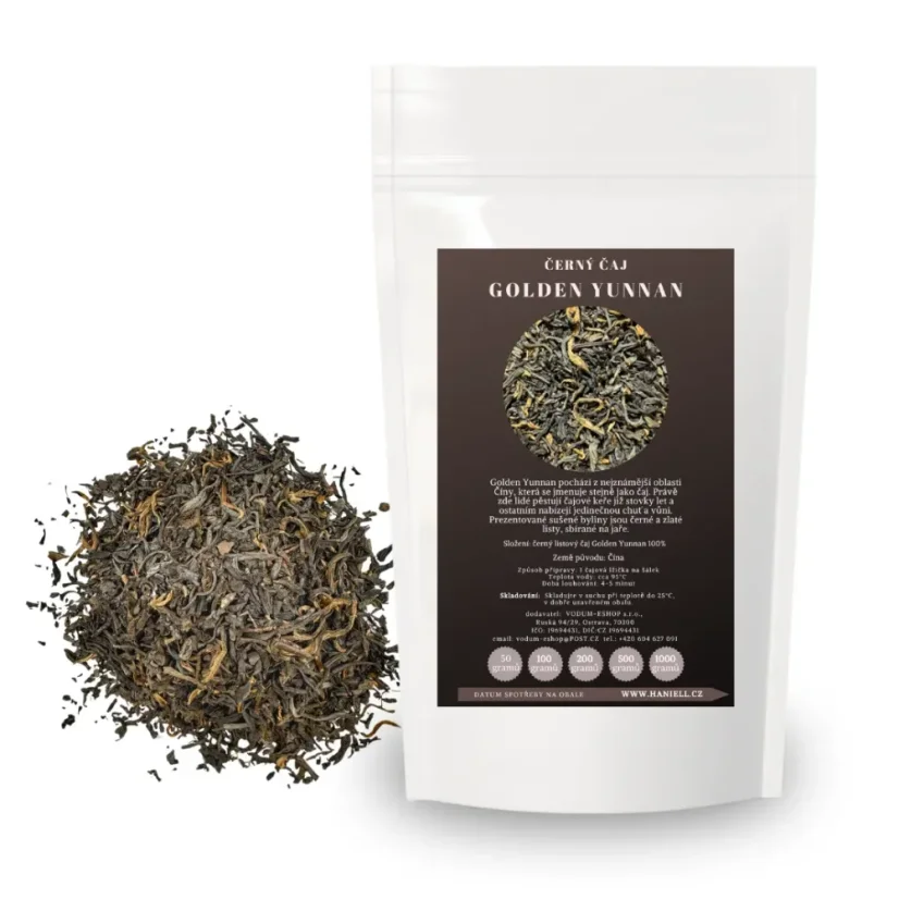 Černý čaj Golden Yunnan – medově jemný čaj z čínské provincie Yunnan