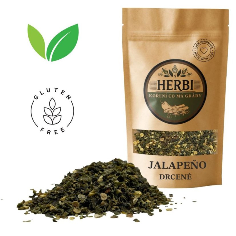 Jalapeño drcené 25 g – ideální pálivost a kouřová chuť