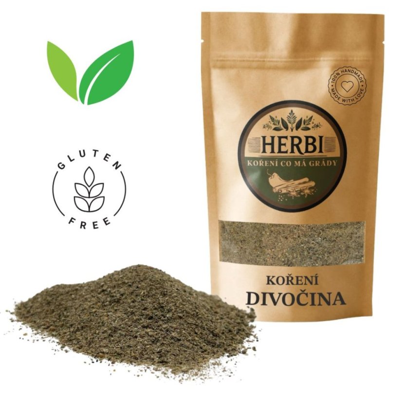 Divočina – aromatická směs na zvěřinu, pečená a grilovaná masa 🦌🍲 - Hmotnost:: 50 g