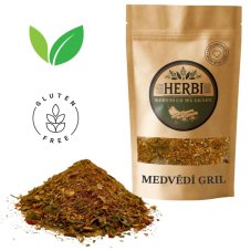 Medvědí gril – bylinková směs s medvědím česnekem na maso, zeleninu i sýry 🐻🔥🌿