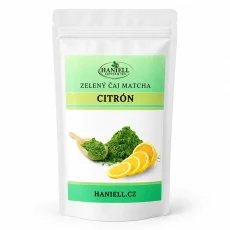 Matcha Citrónová – svěží zelený čaj s citrusovou jiskrou