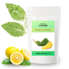 Matcha Citrónová – svěží zelený čaj s citrusovou jiskrou