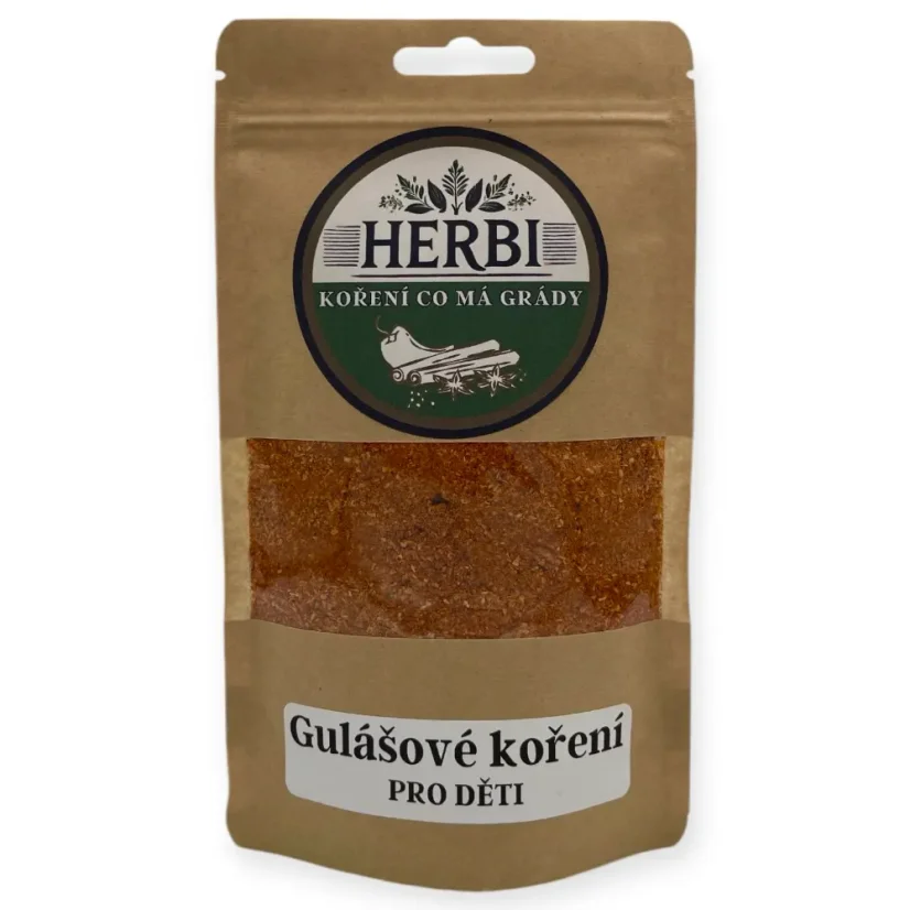 Gulášové koření pro děti – jemná směs na guláš, omáčky a polévky 👶🍲 - Hmotnost:: 100 g