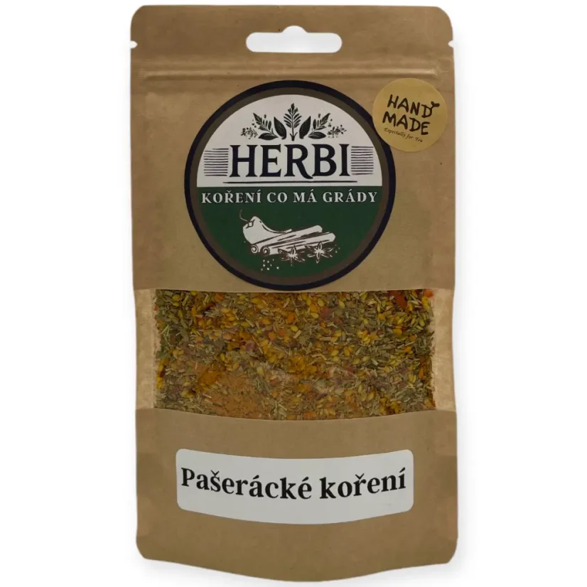 Pašerácke korenie – bylinková zmes na marinády, gril a zeleninu 🧭🌿🔥 - Hmotnosť:: 50 g