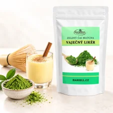 Zelený čaj Matcha Vaječný likér – Energetická exploze s krémovým nádechem
