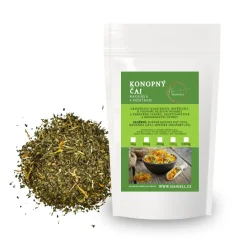 Konopný čaj s meduňkou a měsíčkem lékařským – pro harmonii a pohodu