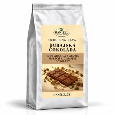 Zrnková káva Dubajská čokoláda – čokoláda, pistácie a pražený Kadyif