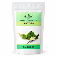 Matcha Vanilková – sametově jemný zelený čaj s vanilkovou sladkostí