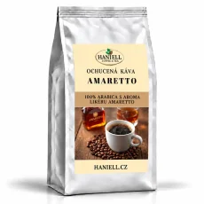 Zrnková káva Amaretto 100% brazilská arabica s vůní mandlového likéru