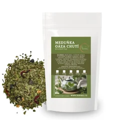 Bylinný čaj Meduňka Oáza chutí – meduňková harmonie s ovocným dotekem