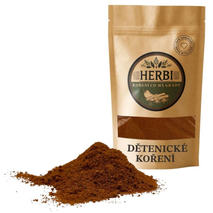 Dětenické koření 50 g – tradiční směs bylin a koření pro pečená a grilovaná masa