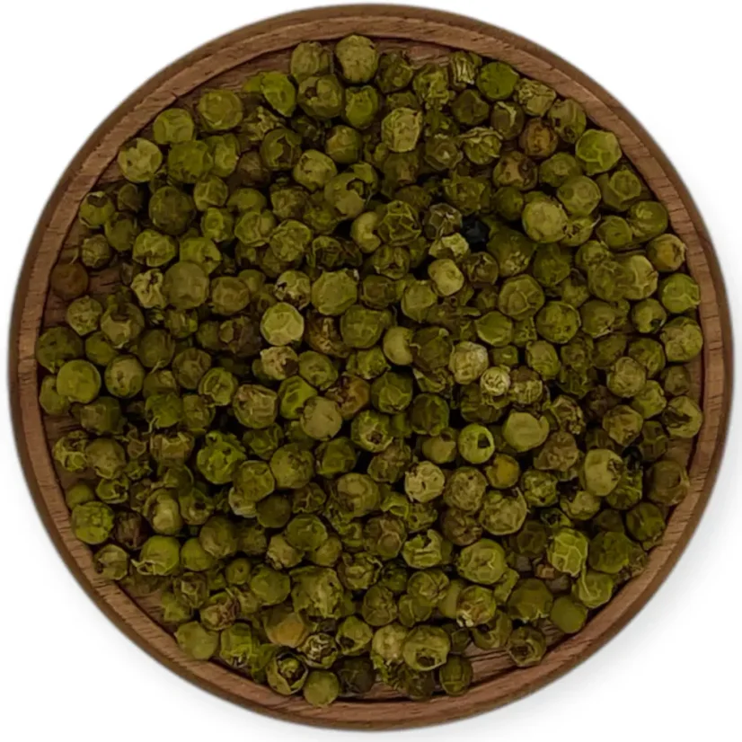 Pepř zelený celý – jemnější pepř na steaky, omáčky a ryby 🌿🥩🐟 - Hmotnost:: 20 g