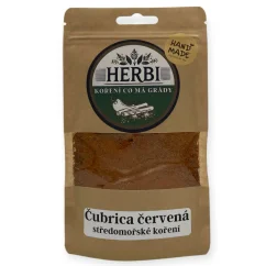 Čubrica červená – tradiční balkánská směs pro autentickou chuť 🌶️🌿