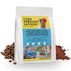 Káva Cuba Serrano Lavado 100% arabica zrnková – čokoláda, karamel a tabak