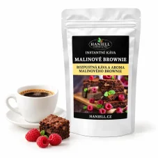 Rozpustná káva Malinové Brownie – Maliny, brownie a káva v dokonalej harmónii