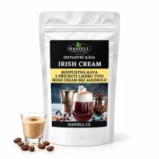 Rozpustná káva Irish Cream – smetanový sen s kapkou irské elegance