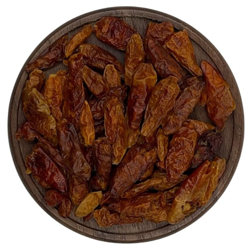 Chilli papričky celé 25 g – extra pálivé sušené papričky