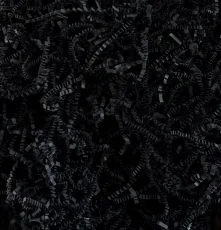 Dárková papírová krabička s okénkem a černou výplní 200 × 200 × 50 mm