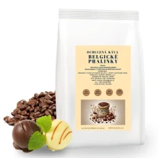 Káva Belgické pralinky – 100% brazílska arabika s chuťou čokoládového luxusu