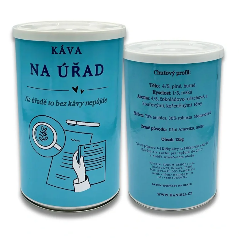 Káva Na úřad – směs vděčnosti pro pracovité úředníky