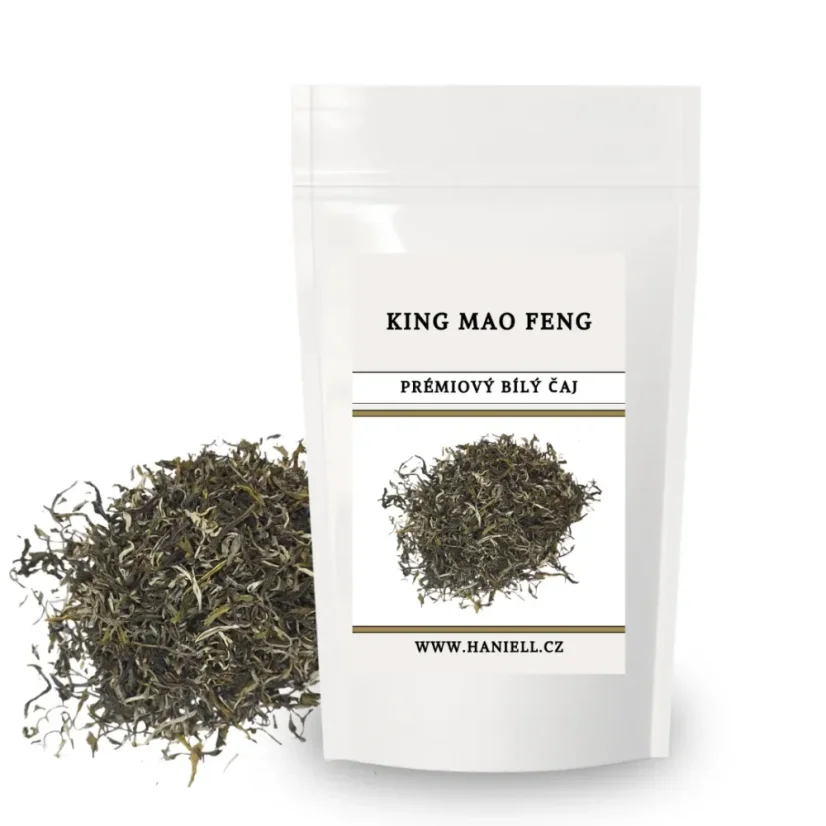 Bílý čaj Mao Feng King  – exkluzivní rarita z provincie Yunnan - Hmotnost: 200 g
