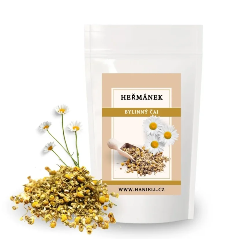 Bylinný čaj Harmanček kvet – jemné upokojenie pre každý deň - Hmotnost: 50 g