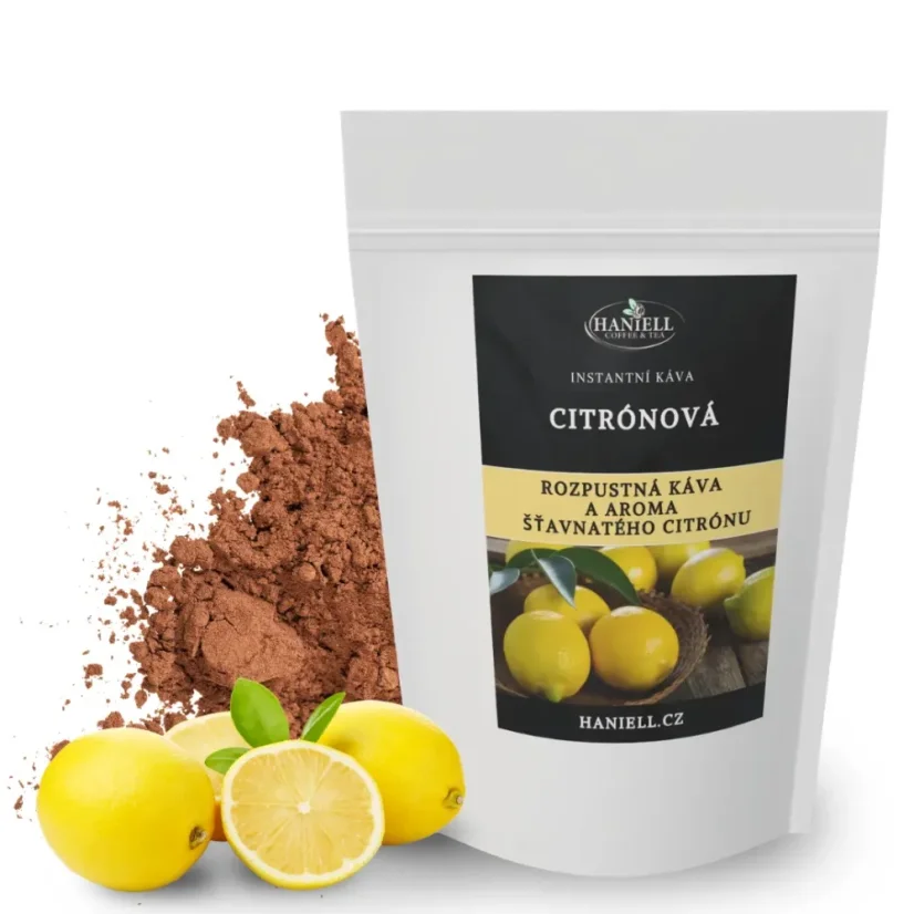 Rozpustná káva Citronová – svěžest, která překvapí