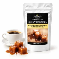 Rozpustná káva Slaný karamel – smetanově sladká s kapkou rebelie