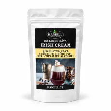 Rozpustná káva Irish Cream – smotanový sen s kvapkou írskej elegancie