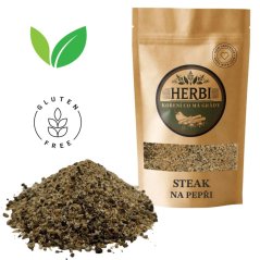 Steak na korení – zmes troch druhov korenia s cesnakom a chilli na mäso aj zeleninu, 50 g
