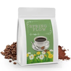 Káva Spring Flow – svěží jarní směs s jemně ovocnou chutí a plným tělem