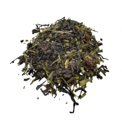 Miešaný čaj Japonská višňa – zrelé čerešne a zelený poklad Sencha