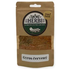 Gyros Červený – řecká směs na vepřové a skopové, gril i pánev 🥙🍖🔥