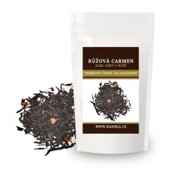 Čierny čaj Ružová Carmen – Earl Grey s ružou