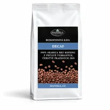 Káva DECAF Brazílie Swiss Water – bezkofeinová 100% arabica s čokoládovo-karamelovou chutí