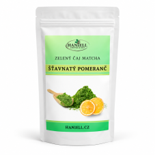 Zelený čaj Matcha Pomeranč – svěží citrusová energie