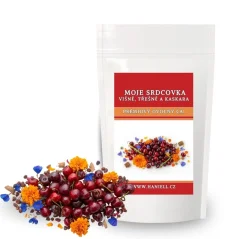 Ovocný čaj Moja srdcovka – višne, čerešne a kaskara