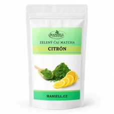 Matcha Citrónová – svěží zelený čaj s citrusovou jiskrou