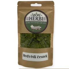 Medvedí cesnak – sušená bylinka s jemnou cesnakovou chuťou 🧄🌿✨