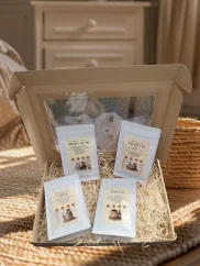 Ochucené kávy Haniell v dárkovém balíčku – vánoční tip na dárek, Irish Cream, Baileys, Amaretto, Vaječný likér Ochucené kávy Haniell v dárkovém balíčku – vánoční tip na dárek, Irish Cream, Baileys, Amaretto, Vaječný likér