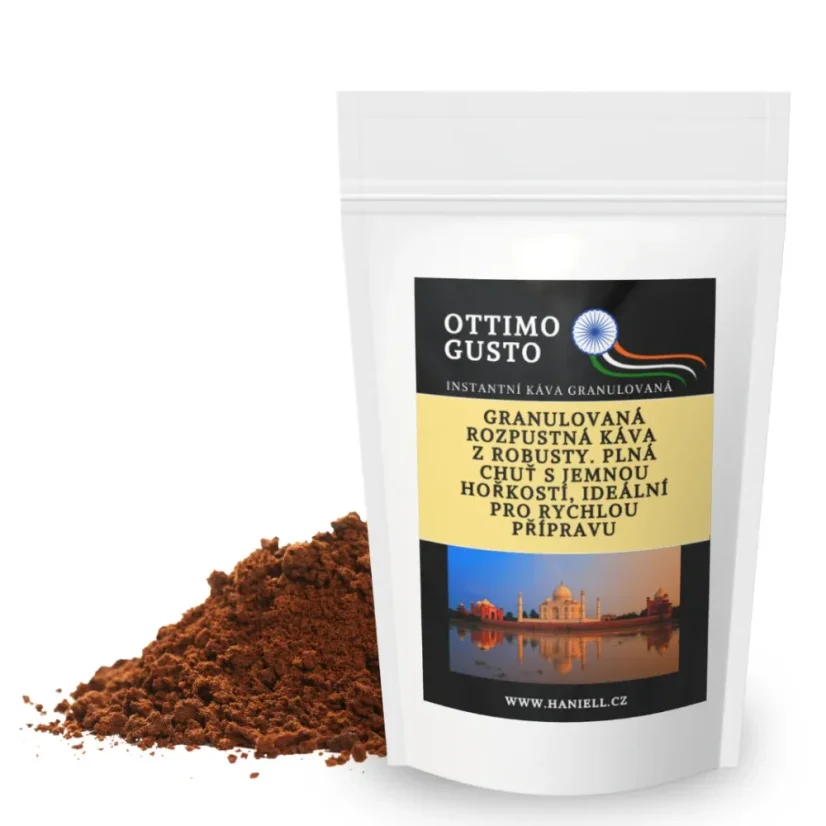 Rozpustná káva Ottimo Gusto – sametová chuť s italským šarmem Rozpustná káva Ottimo Gusto – sametová chuť s italským šarmem