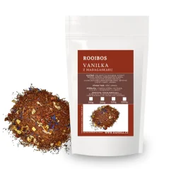 Čaj Rooibos Vanilka z Madagaskaru – sladká harmonie ovoce a vanilky