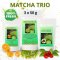 Dárková sada čajů Haniell Matcha Trio 3×50 g – pomerančová svěžest, sladká jahoda a čistá harmonie 