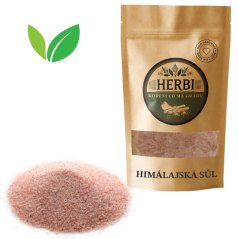 Himalájska soľ ružová jemne mletá – prírodné kryštáliky plné minerálov, 500 g
