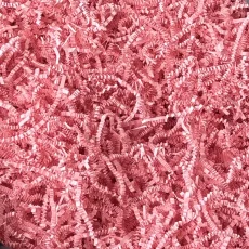 Dárková papírová krabička s okénkem a růžovou výplní 200 × 200 × 50 mm