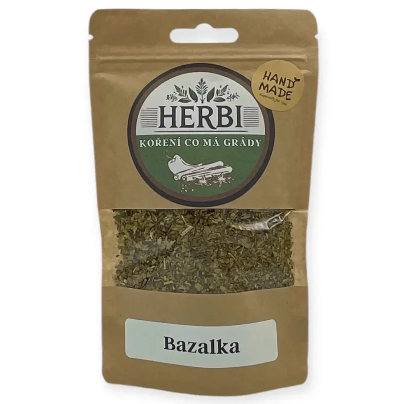 Bazalka – aromatická bylinka pro dokonalou chuť - Hmotnost:: 25 g
