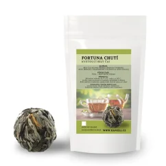 Kvetoucí bílý čaj Fortuna Chutí – Silver Needle a měsíček lékařský
