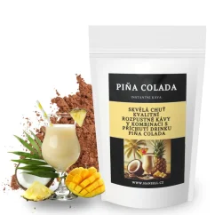 Rozpustná káva Piňa Colada – tropický únik do sladkého ráje